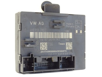 STEROWNIK MODUŁ DRZWI LEWY TYŁ AUDI A8 D4 4H 4H0959795E