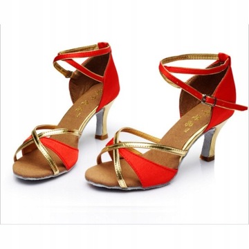 Buty taneczne do latino 7CM rozmiar 39