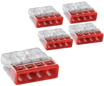 БЫСТРОСОЕДИНИТЕЛЬ WAGO ДЛЯ ПРОВОДА 0,5-2,5 мм 1 шт.