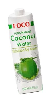 100% Naturalna woda kokosowa 12x1L Foco