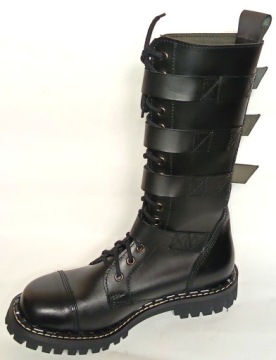 RAF-DOR ORYGINALNE GLANY Z BLACHĄ, KLAMRY SKÓRA NAT. PRODUKT POLSKI 978 40