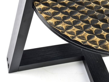 СТОЛИК двухъярусный 40 х 50 см - ЧЕРНОЕ ЗОЛОТО