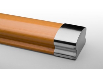 Zaślepka poręczy PVC 40x65mm MAT