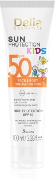 Delia Sun Protection крем для дітей для обличчя і тіла SPF 50 100 мл