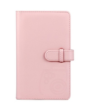 Чехол-чехол для Fuji INSTAX Mini 11 + АЛЬБОМ на 96 фотографий РОЗОВЫЙ