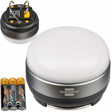 LAMPA Z MAGNESEM LAMPKA NA HACZYKU LED 3X AAA IP44