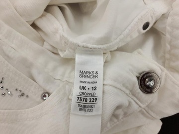 M&S jeansowe SPODENKI RYBACZKI na lato _ 40