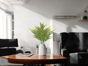 ИСКУССТВЕННЫЙ ПАПОРОТНИК ВЕТКА ПАПОРОТНИКА 44см СПАРЖА ЗЕЛЕНЫЕ ЛИСТЬЯ ПАПОРОТНИКА