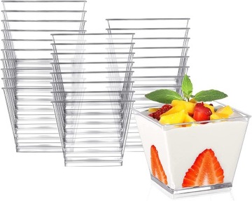 Pojemnik piramida na przekąski fingerfood 50szt