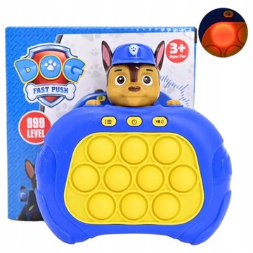 POP IT POPIT АРКАДНАЯ ИГРА, ЭЛЕКТРИЧЕСКАЯ, АНТИСТРЕСС PAW PATROL ПОДАРОК