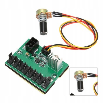 КОНТРОЛЛЕР ВЕНТИЛЯТОРА PWM 6PIN ПК 12В
