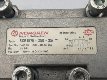 электромагнитный клапан NORGREN SXE1575-Z50-35/ *** 5/2