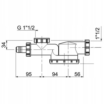 Сифон для мойки Wirquin TM100040
