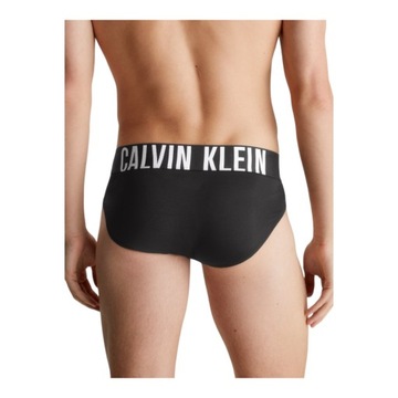 CALVIN KLEIN MAJTKI MĘSKIE SLIPY HIP BRIEF 3PK CZARNE r.L