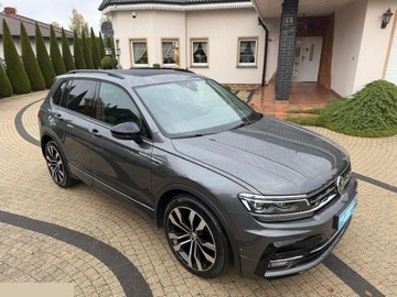 Volkswagen Tiguan II SUV 2.0 TDI 150KM 2020 Volkswagen Tiguan 2.0 TDI R-Line DSG 150KM 2020r, zdjęcie 1