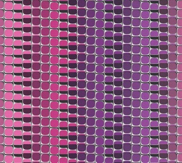 Tapeta na ścianę fioletowy różowy wzór geometry