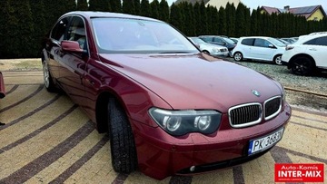 BMW Seria 7 E65 Sedan 735 i 272KM 2002 BMW Seria 7 OKAZJA Automat 4x4 3,6 272 KM LONG 3.6 Benzyna 272KM, zdjęcie 1