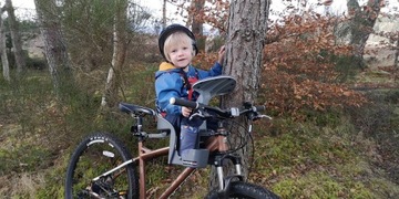 WeeRide Safe Classic Серое велосипедное сиденье США/ЕС