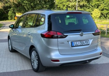 Opel Zafira C Tourer 1.4 Turbo ECOTEC 120KM 2015 Opel Zafira 1.4 Benzyna, NAWIGACJA Podgrzewana Kierownica Zadbany Egzempla, zdjęcie 3