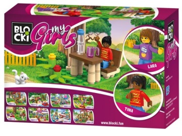 Блоки MyGirls Летний пикник 73 эл. KB0115