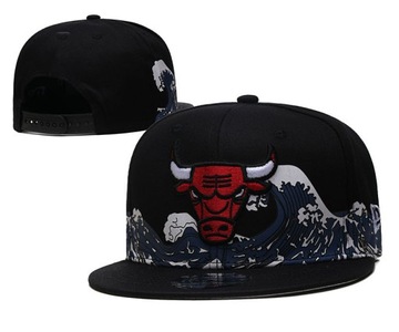 Бейсбольная кепка Chicago Bulls с плоскими полями