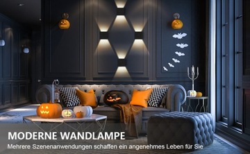 Lampa ścienna salon korytarz kinkiet LED GÓRA-DÓŁ