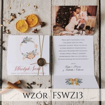 Рождественские открытки с фото-пожеланиями