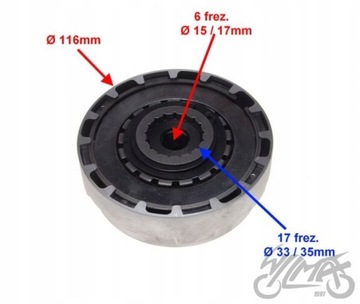 СЦЕПЛЕНИЕ ДЛЯ ATV 110 АВТОМАТИЧЕСКИЙ ПОЛУАВТОМАТИЧЕСКИЙ КОМПЛЕКТ