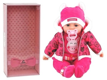 lalka BABY bobas BORN mówi ŚPIEWA nr26 prezent box