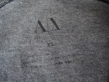 ARMANI SUPER KOSZULKA POLO LOGO XS