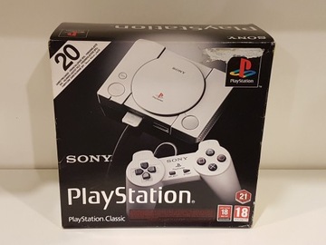 KONSOLA SONY PSX PLAYSTATION CLASSIC MINI + 2 PADY + 20 GIER