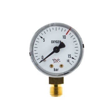 Manometr tlen 0-16 bar roboczy Magnum 1/4