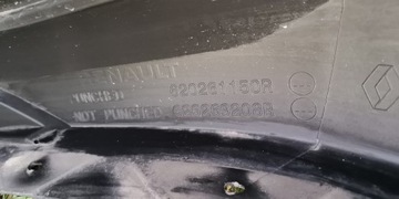 NÁRAZNÍK PŘEDNÍ KOMPLETNÍ RENAULT CAPTUR II RS LINE 620261150R 2020-
