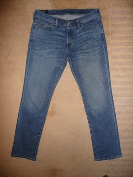 Spodnie dżinsy ABERCROMBIE W32/L32=45/107cm jeansy