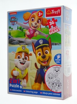 Puzzle Gigant Psi Patrol 36 elementów