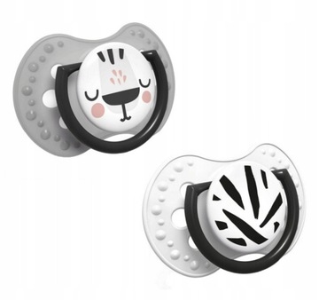 Соска LOVI Salt&Pepper 18 м+ Серая 2 шт.