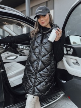 ЖИЛЕТ СТЕГАНЫЙ ЖЕНСКИЙ С КАПЮШОНОМ, размер XXL