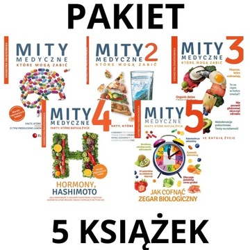 Mity medyczne - pakiet 5 książek - Katarzyna Świątkowska6