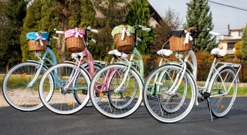 ЖЕНСКИЙ ГОРОДСКОЙ ВЕЛОСИПЕД 26 ЖЕНСКИЙ ECO + LIGHT BASKET 6B