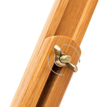 Stolik pod laptopa bambusowy regulacja wysokości