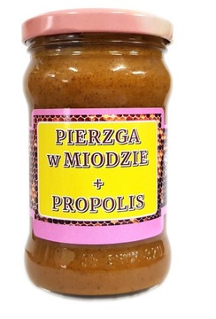 Pierzga w Miodzie z propolisem Pasieka Trzebiszewo