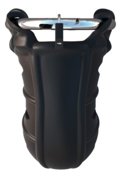 Стимулятор-HARDCORE SILICONE COCK BLOCK BLACK