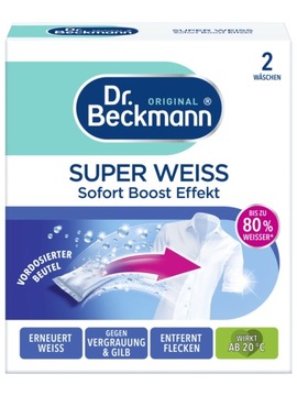 DR. BECKMANN saszetki wybielające 2x40g