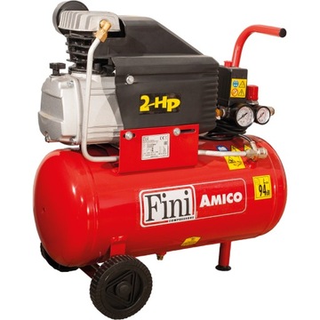 FINI AMICO 25/2400 - Sprężarka olejowa z napędem bezpośrednim 24 L