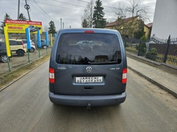 Volkswagen Caddy III Furgon 1.9 TDI 105KM 2008 Volkswagen Caddy Opłacony Zdrowy Zadbany, zdjęcie 4