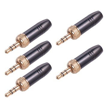 5 szt. Klapa mikrofonu Lavalier 3.5Mm wtyczka z gw
