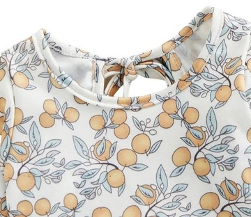 STRÓJ KĄPIELOWY KOSTIUM jednoczęściowy dla dziewczynki rozm 92 98