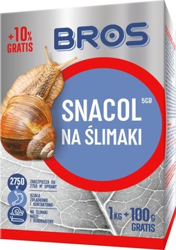 Środek na ślimaki Bros Snacol 1,1 kg 3GB