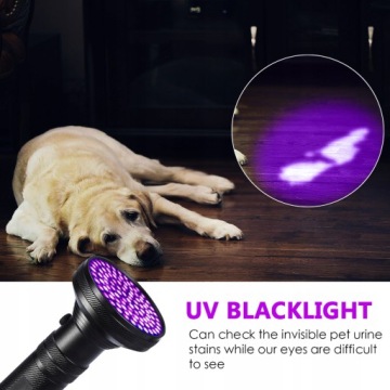 УФ-СВЕТОДИОДНЫЙ ФОНАРЬ ДЛЯ AMBER SEARCH IPX4 100LED