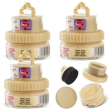 3x Bezbarwna Pasta Renowator Rysy Zadrapania Buty